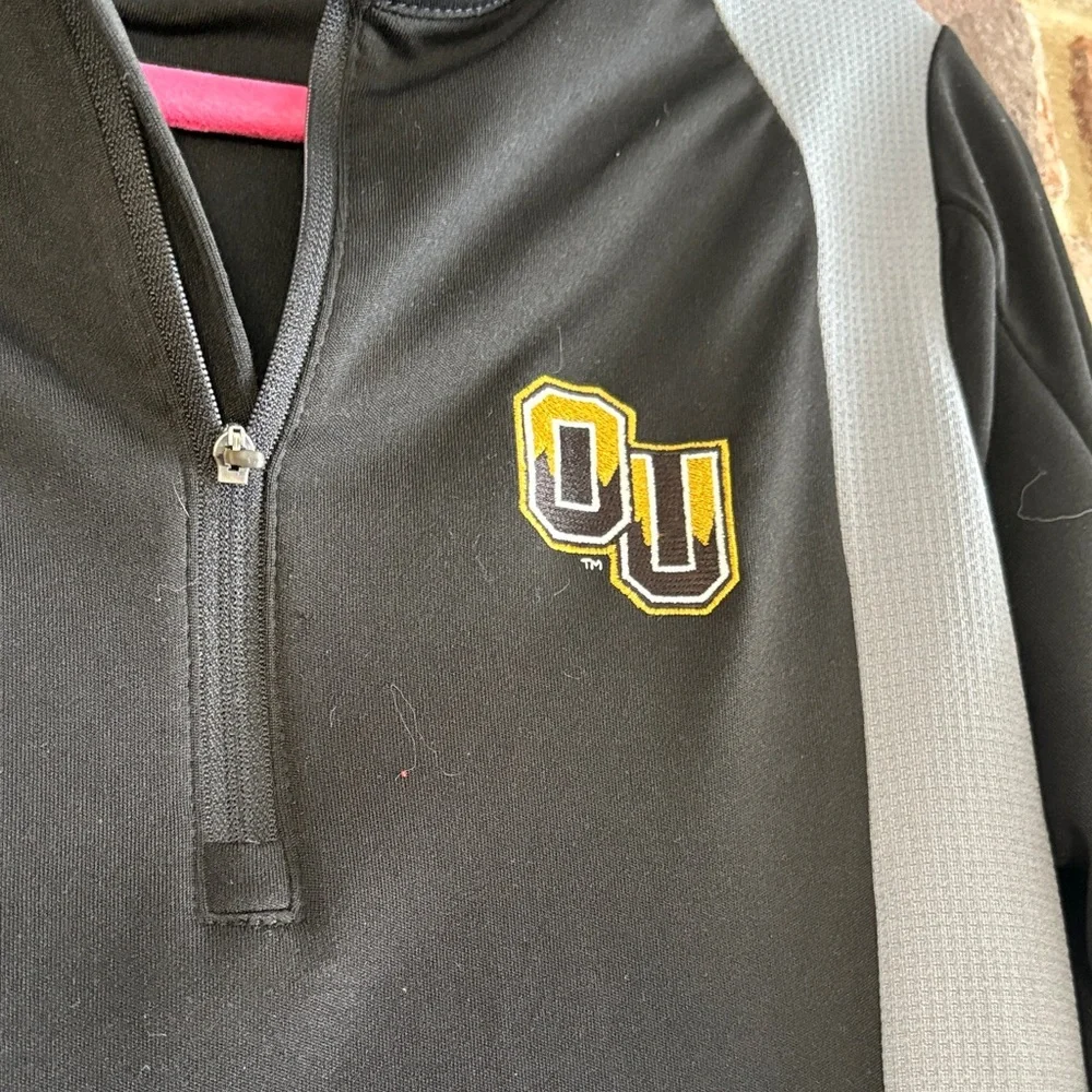 Oakland University Quarter-Zip Pullover - Picture 2 of 4